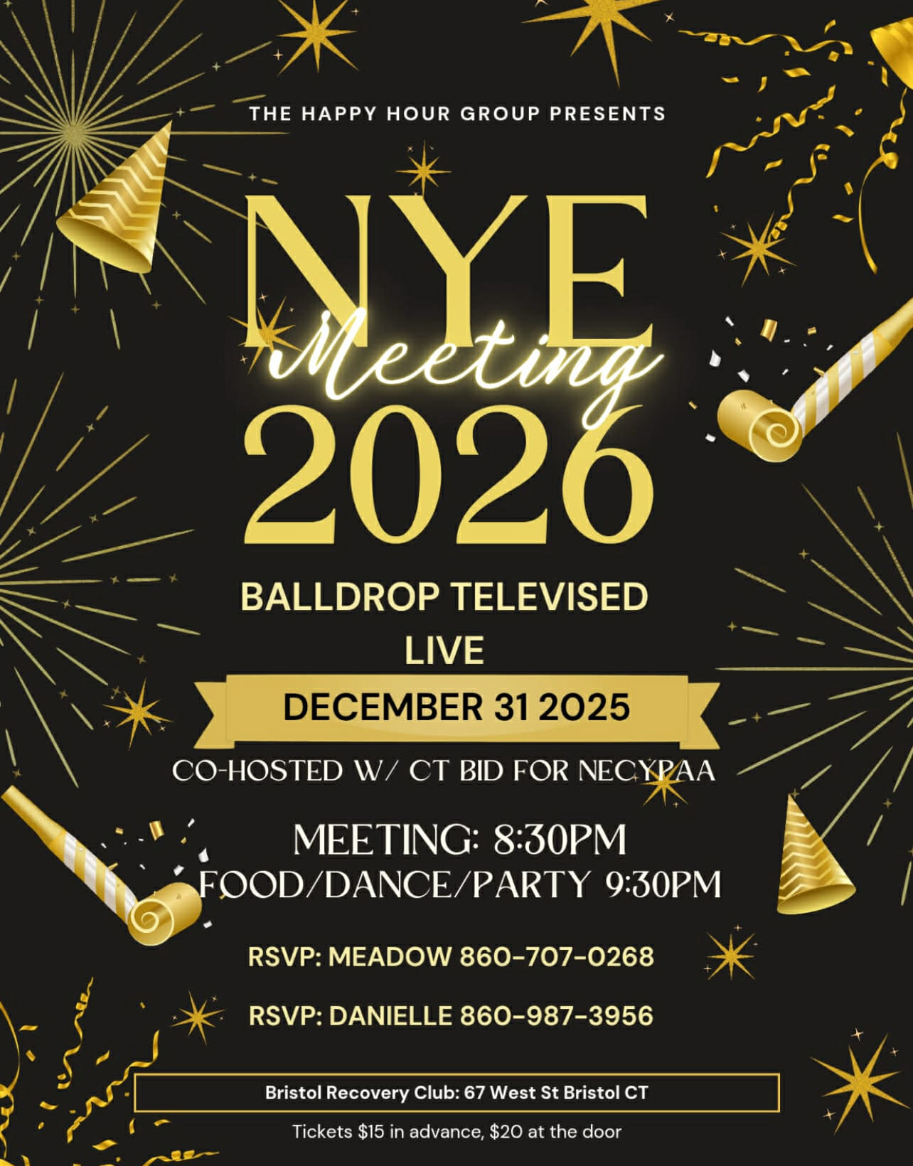 NYE Meeting 2026 Flyer