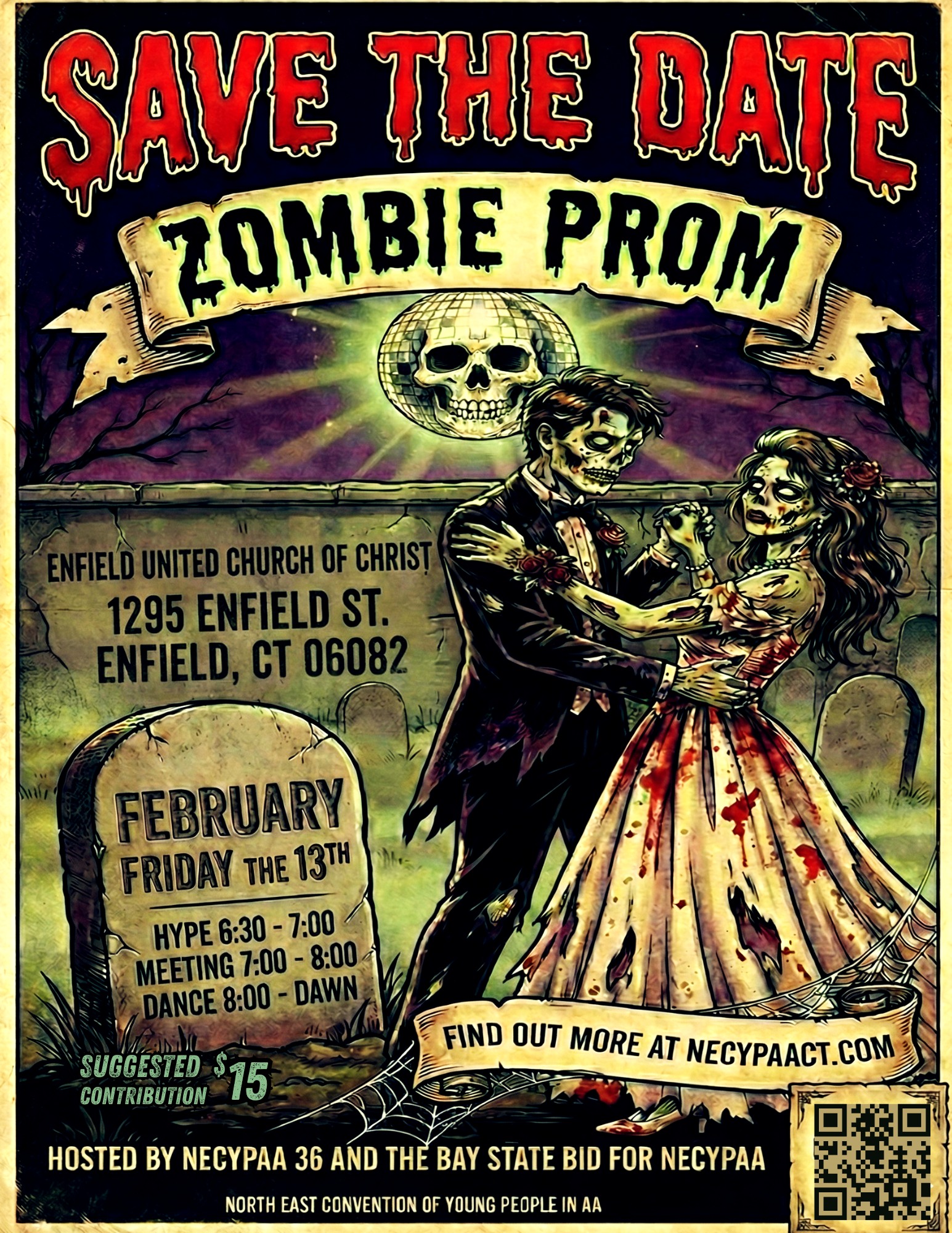 Zombie Prom - Friday February 13th
